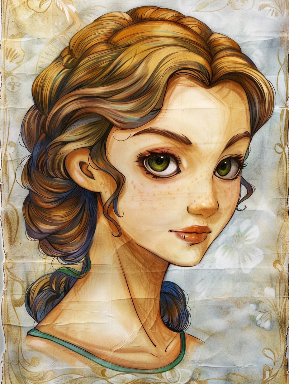 Ethereal Portraits of Whimsical Maidens - Image 3