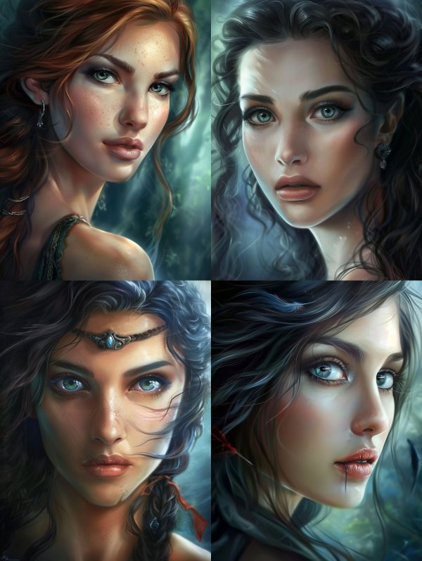 Mystical Visions of Ethereal Beauty