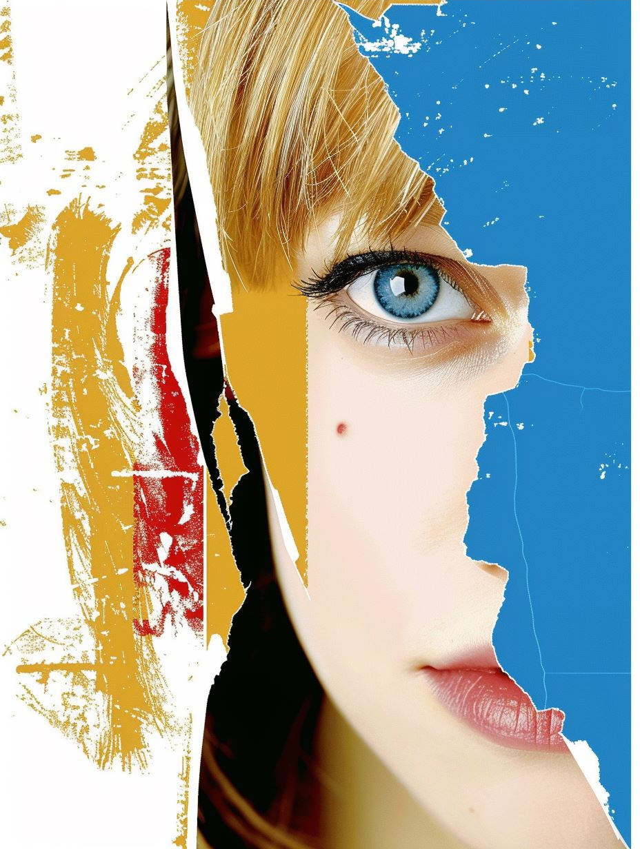 Minimalist Manga Ink Portrait - Image 4