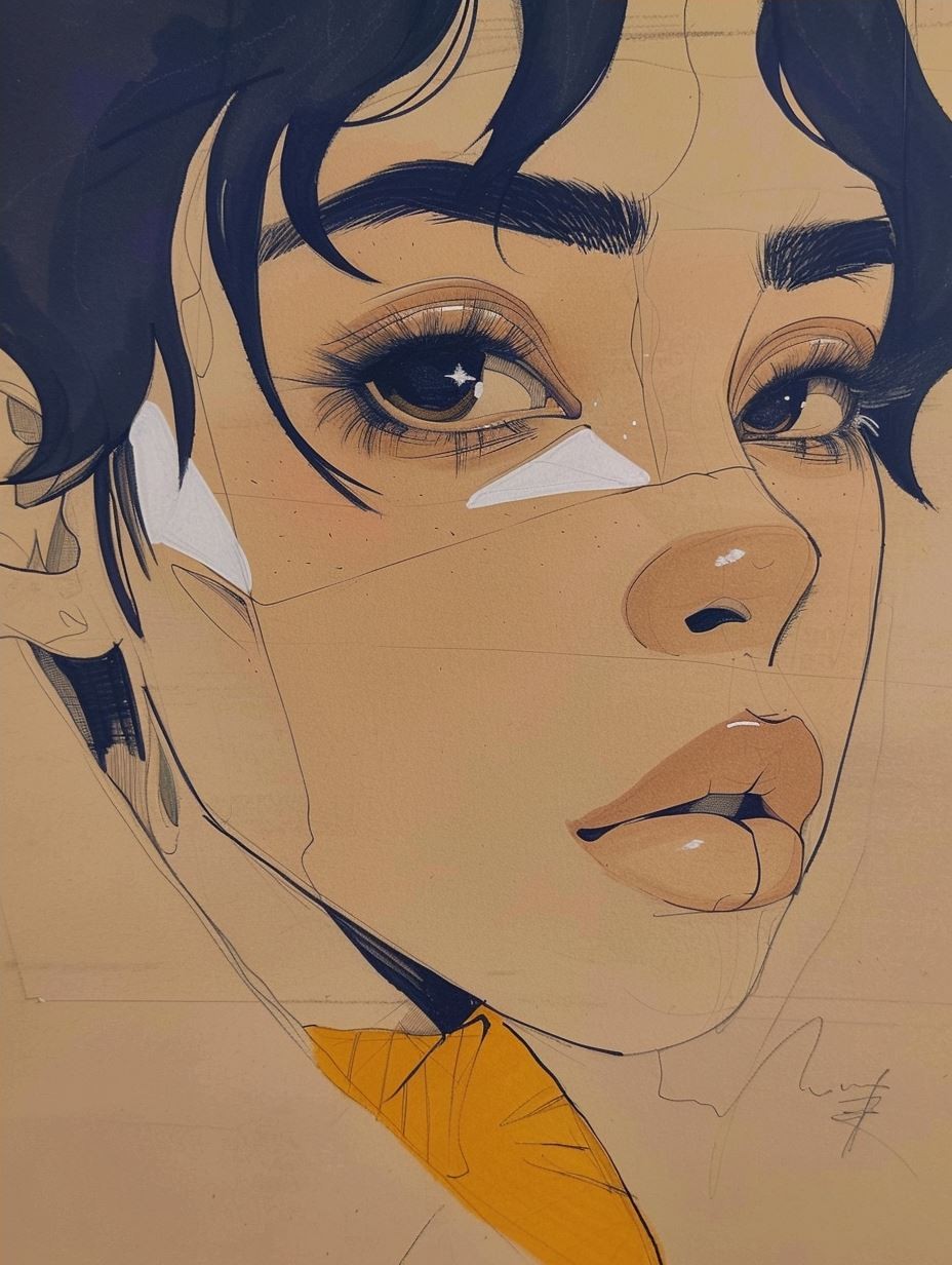 Azure Gaze Melancholy - Image 4