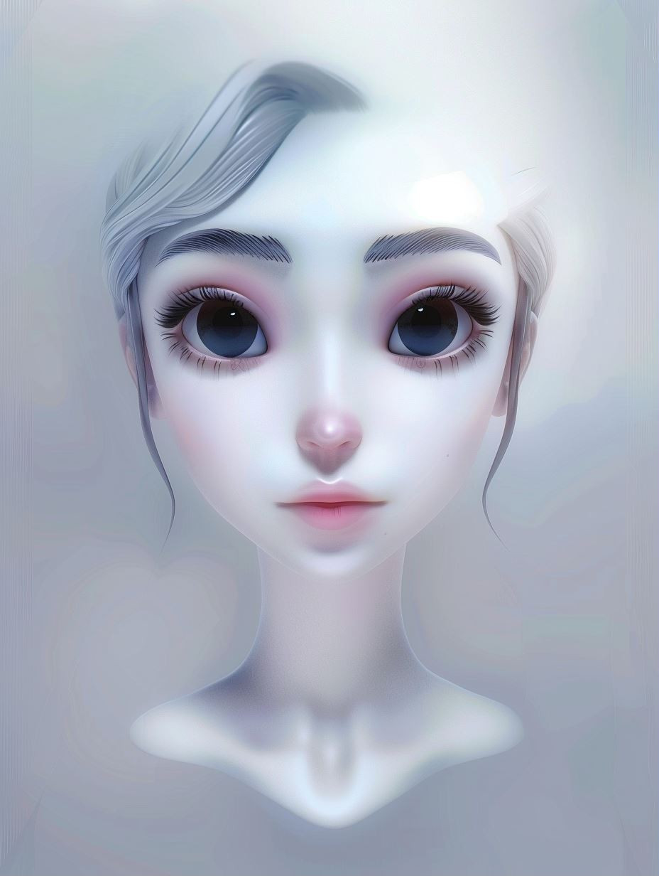 Ethereal Visions of Digital Beauty - Image 1