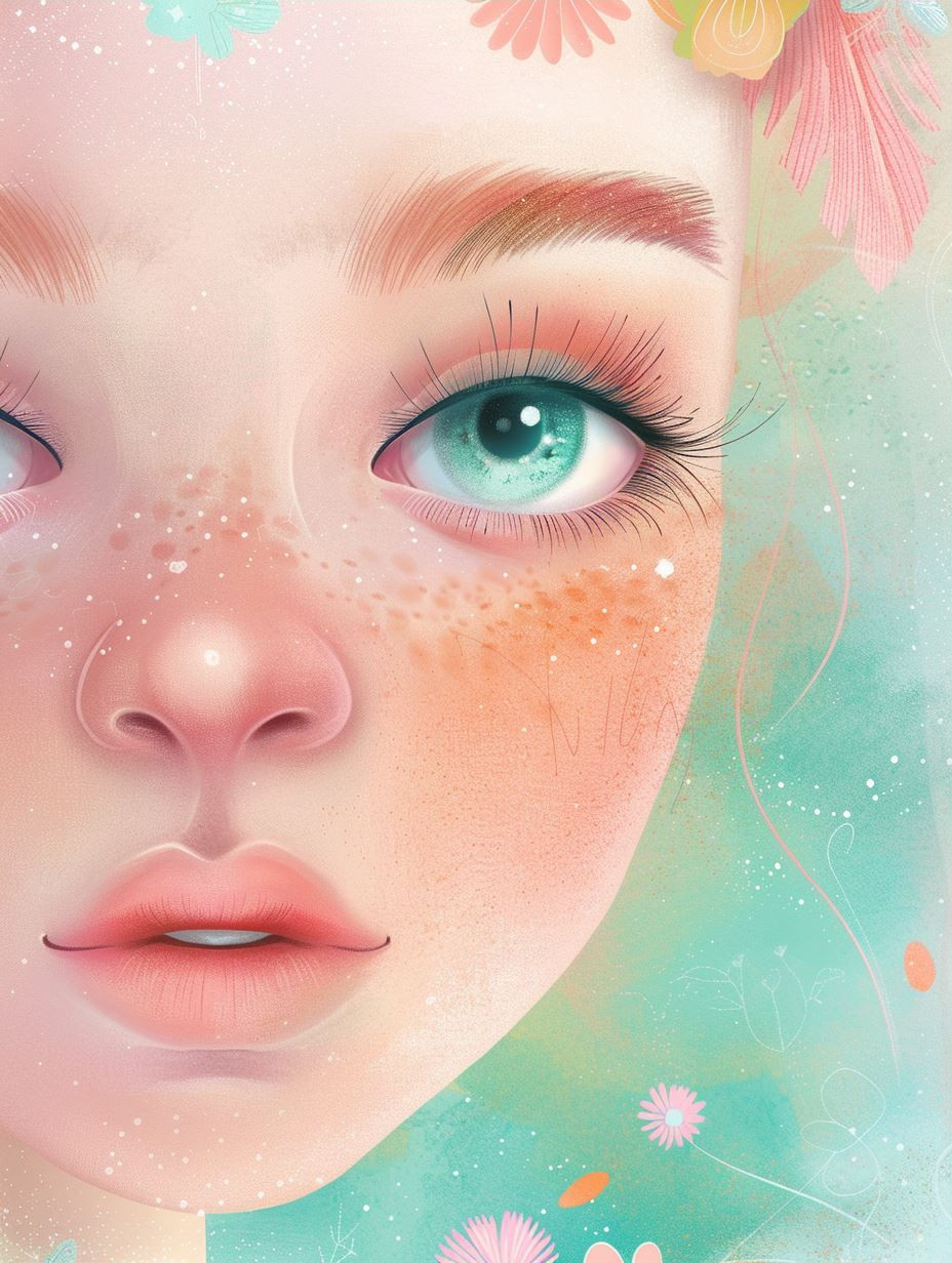 Dreamy Pastel Portraits of Ethereal Girls - Image 3