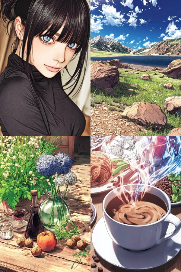Serene Moments in Anime Art