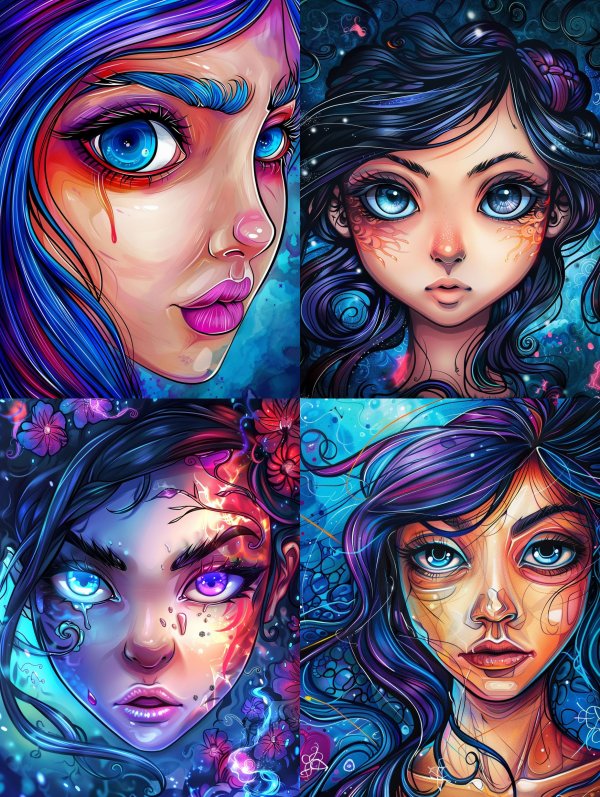 Ethereal Visions of Cosmic Beauty