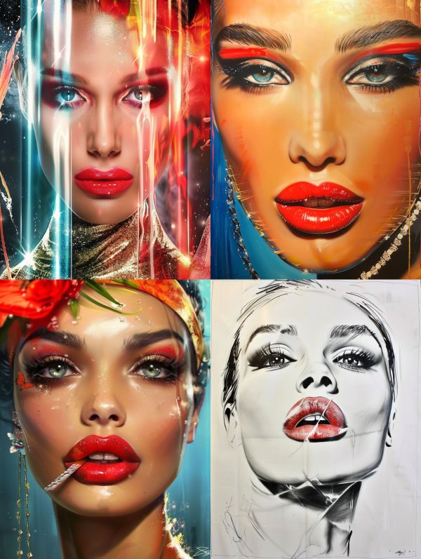 Avant Garde High Fashion Portraits