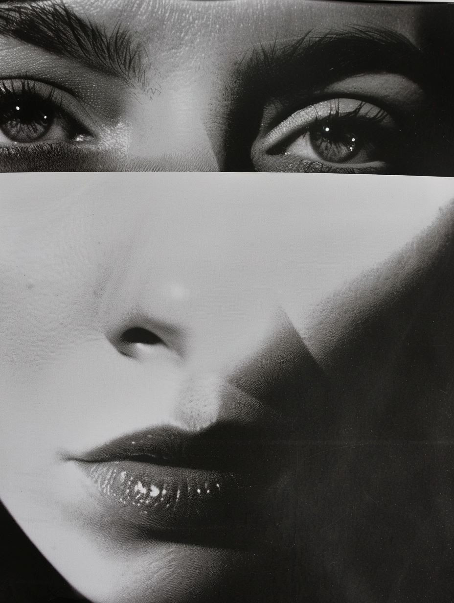 Noir Shadows and Fragmented Faces - Image 1