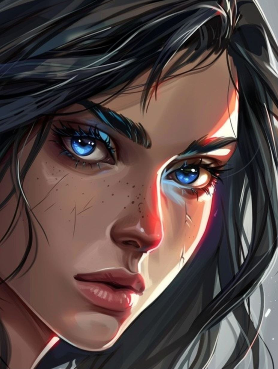 Warrior Spirits: Digital Portrait Collection - Image 1