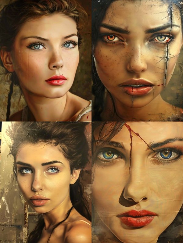 Faces of Resilience: A Portrait Study