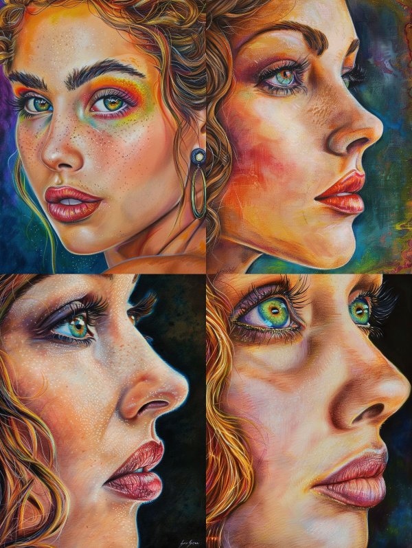 Vibrant Visions of a Gaze