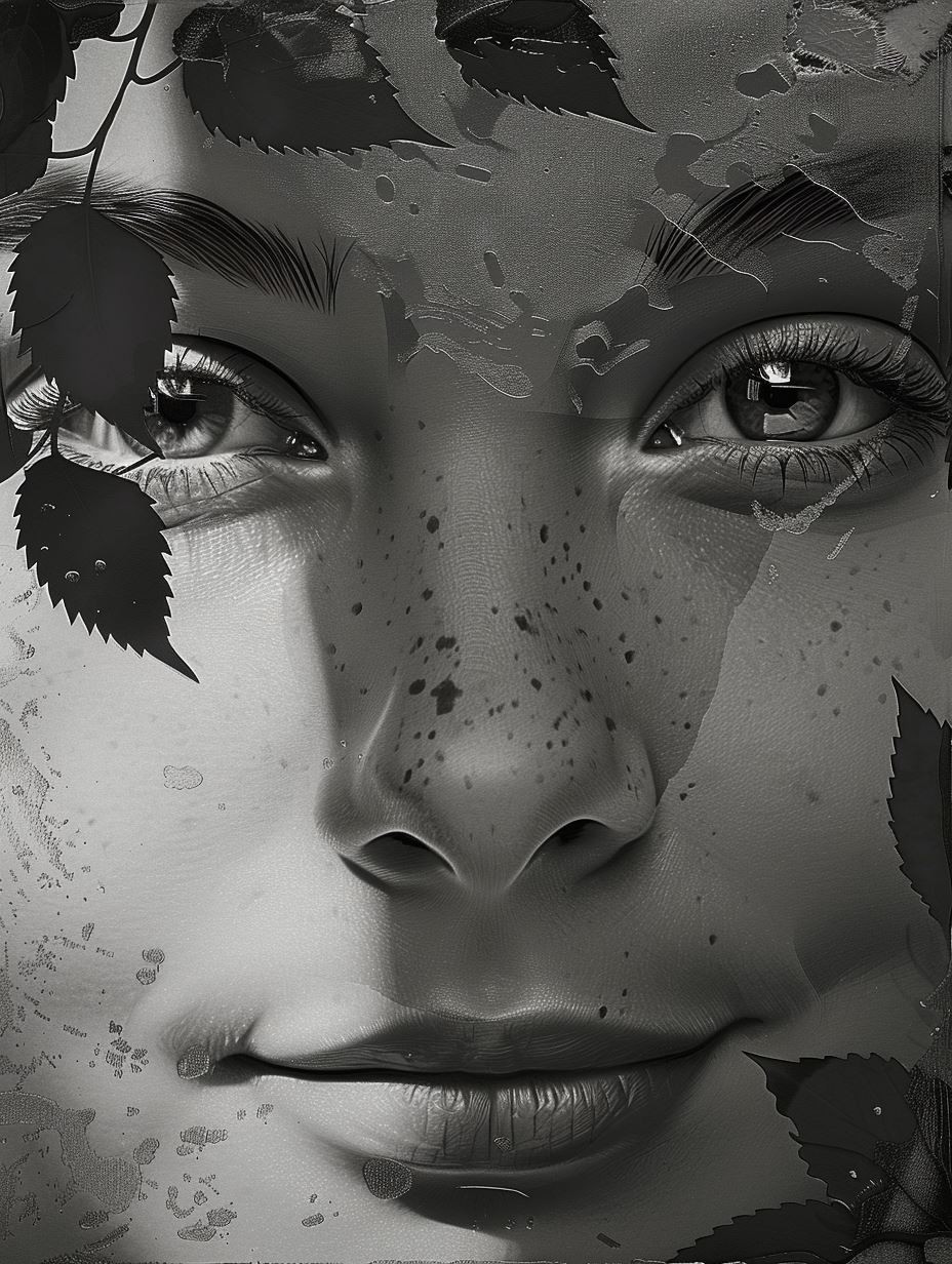 Ethereal Whispers in Monochrome - Image 2