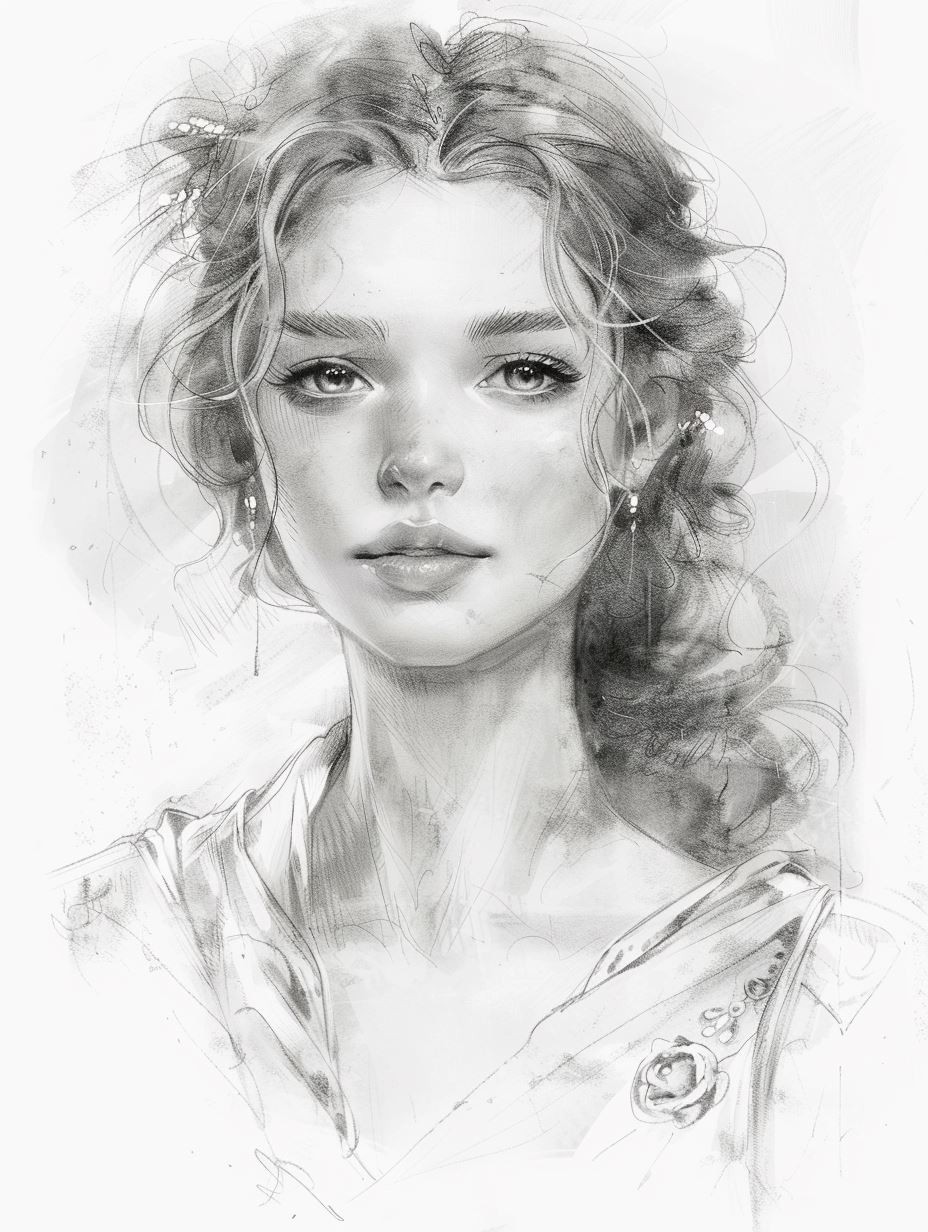 Ethereal Whispers in Graphite - Image 4