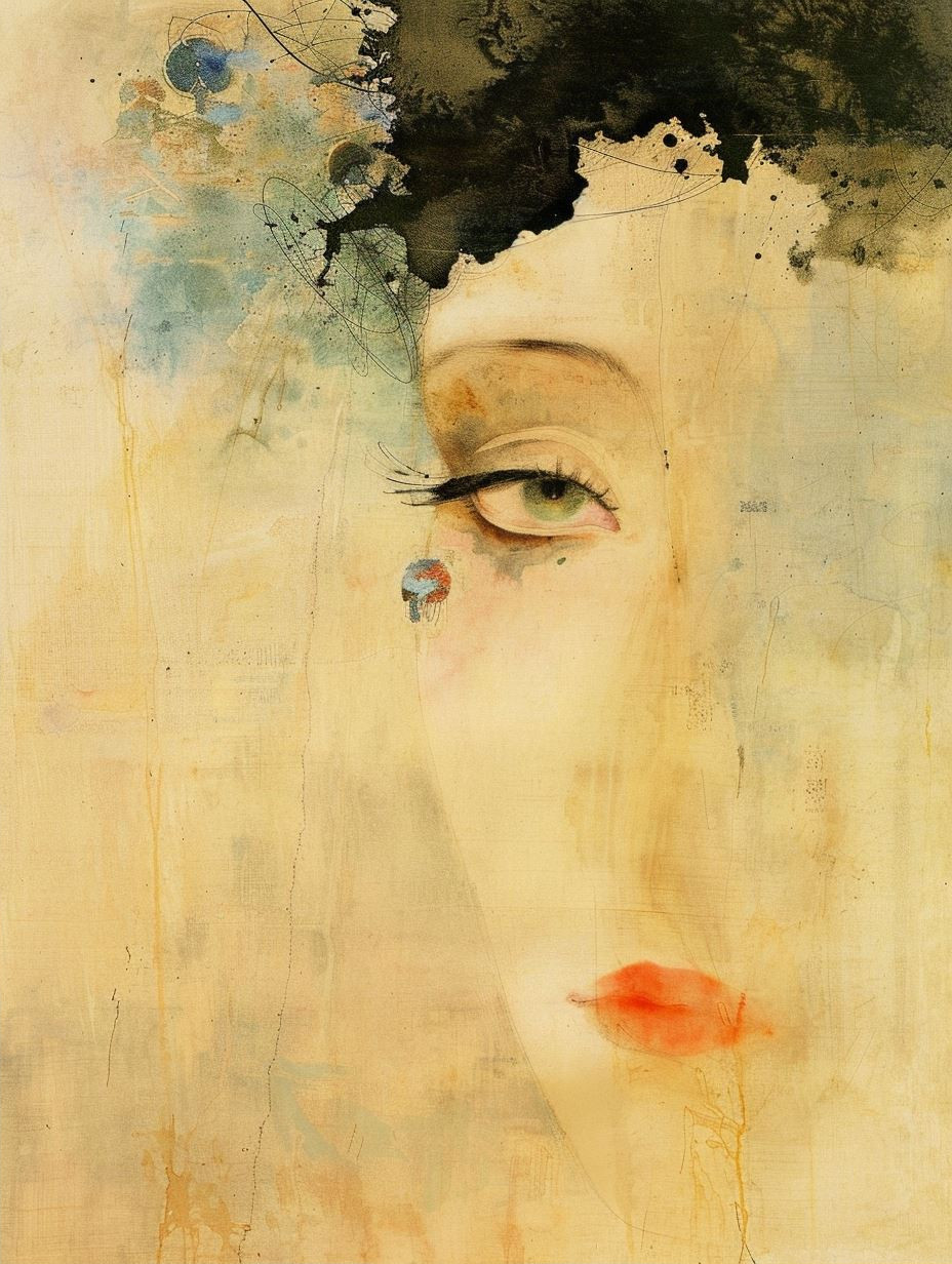 Ethereal Whispers of Painted Souls - Image 2