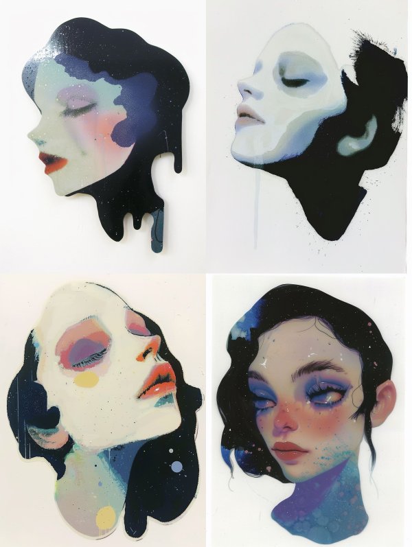 Ethereal Dreamy Portrait Studies
