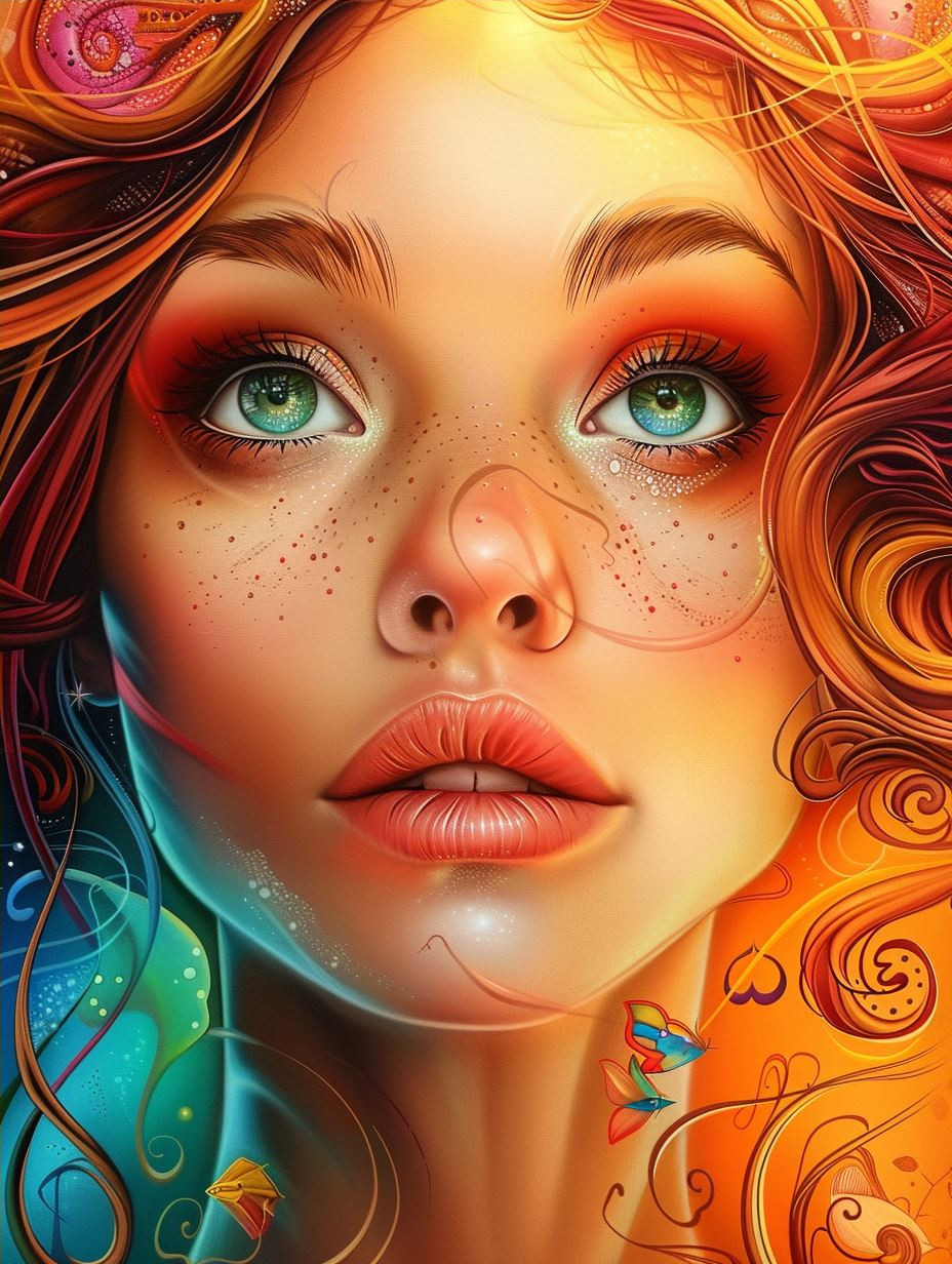 Ethereal Visions of Golden Radiance - Image 4