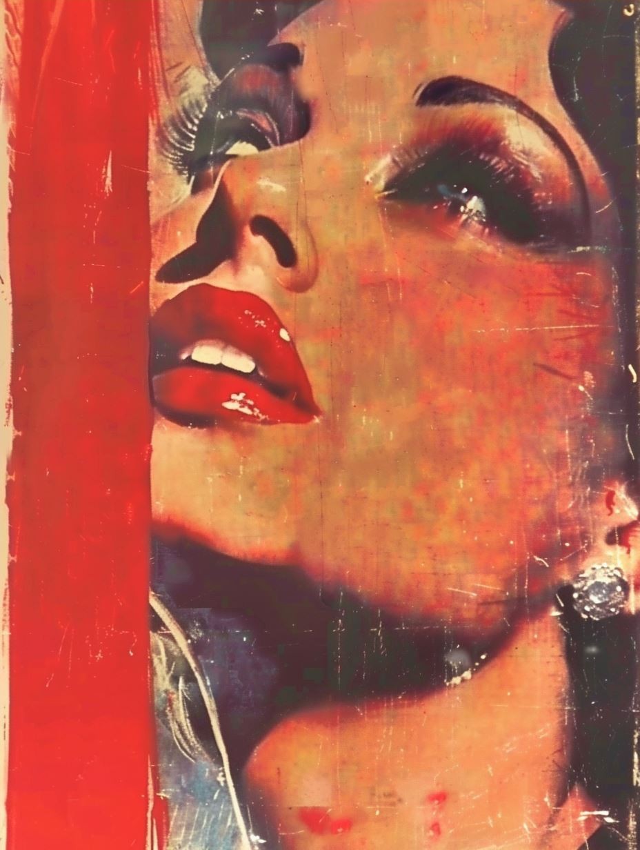Vintage Glamour Collage - Image 4