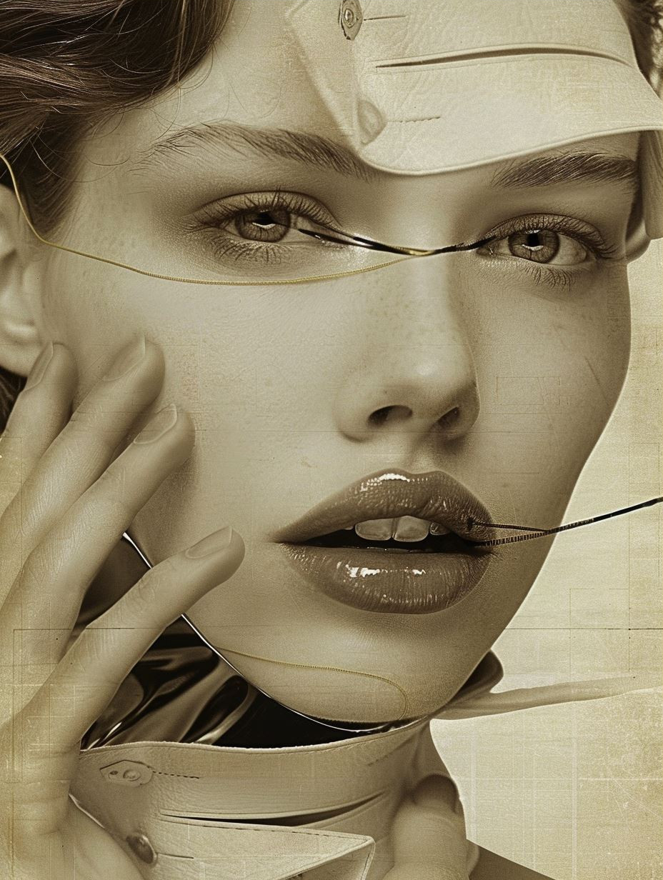 Fragmented Beauty Surrealist Portraits - Image 3