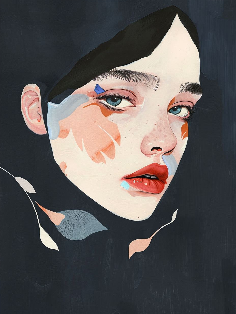 Floral Whispers: A Surreal Portrait Series - Image 4