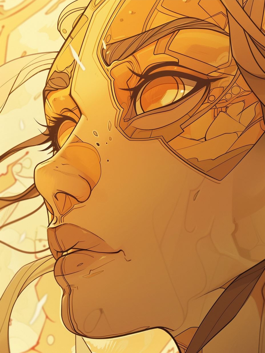Amber Ink Gaze - Image 3