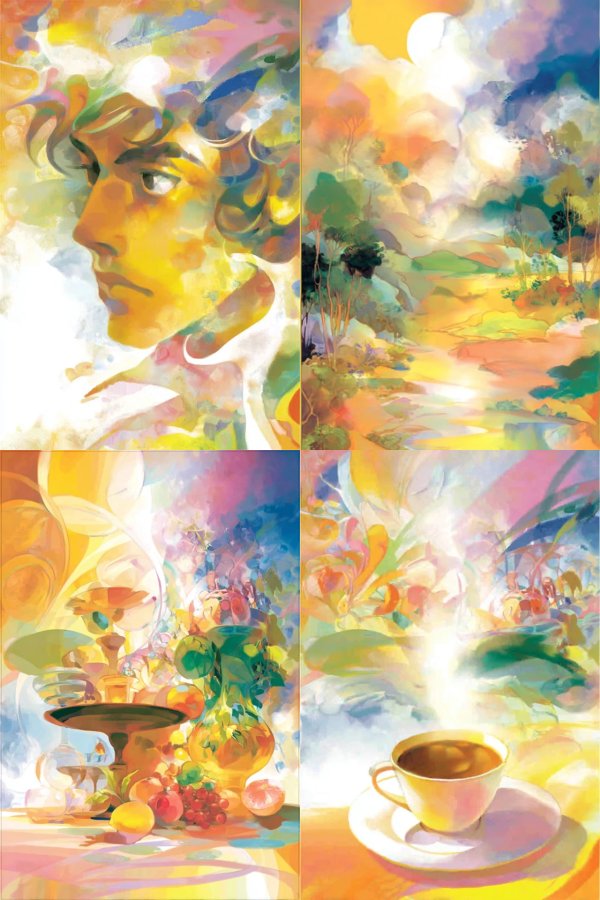 Prismatic Dream Portrait