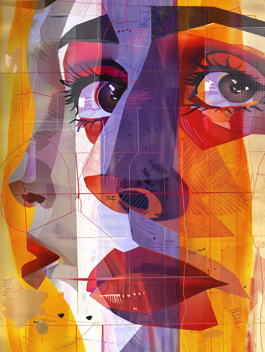 Fragmented Gaze of Digital Soul - Image 1