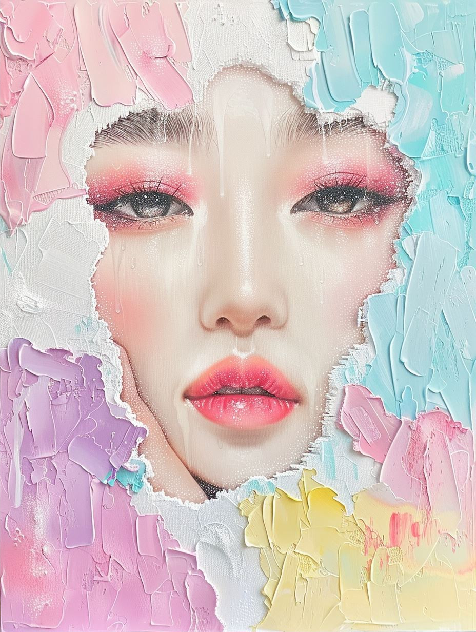 Pastel Dreams: Ethereal Digital Portraits - Image 2