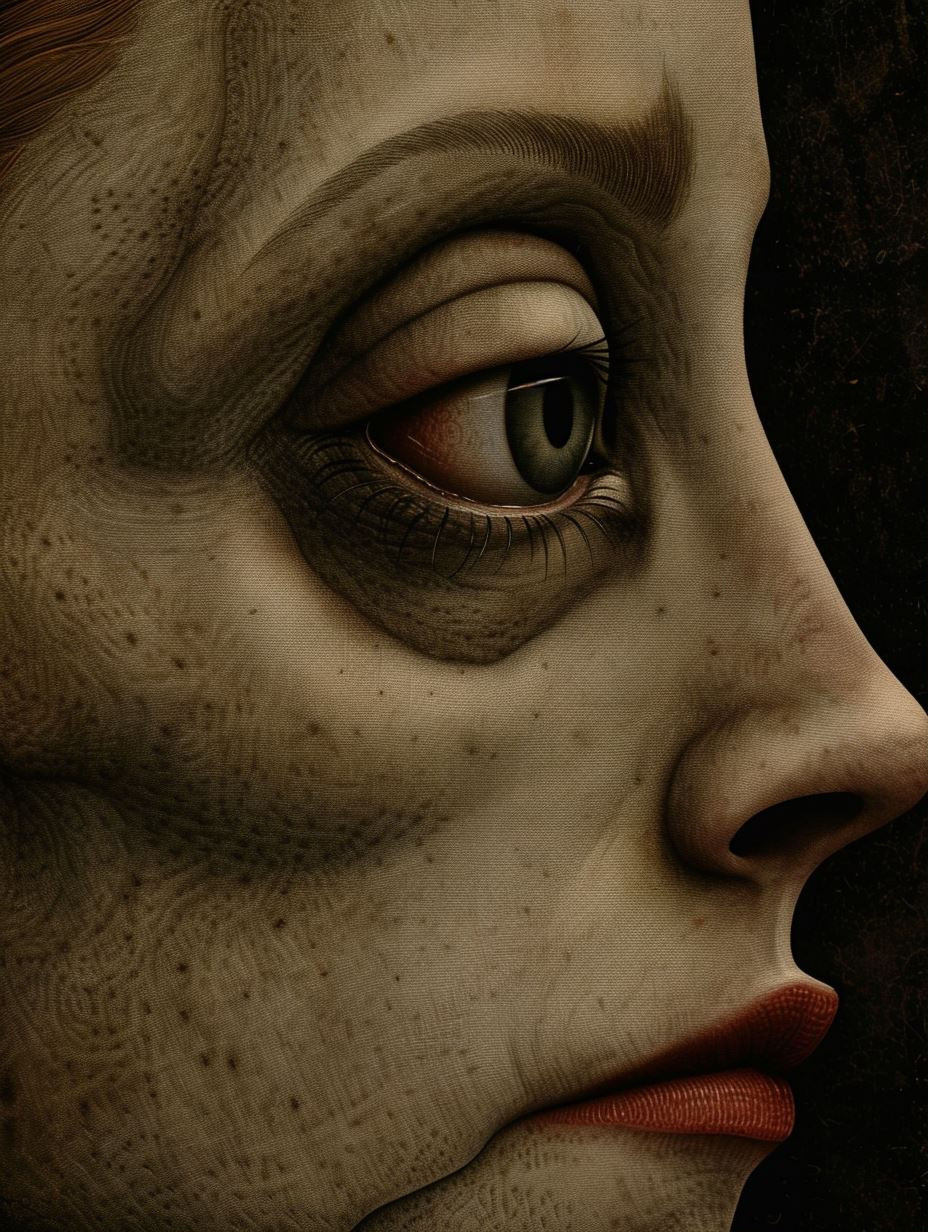 Haunting Echoes of Surreal Sorrow - Image 1
