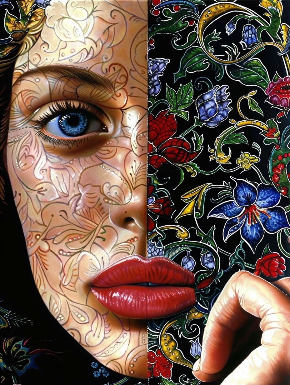 Floral Dream of Ethereal Beauty - Image 2
