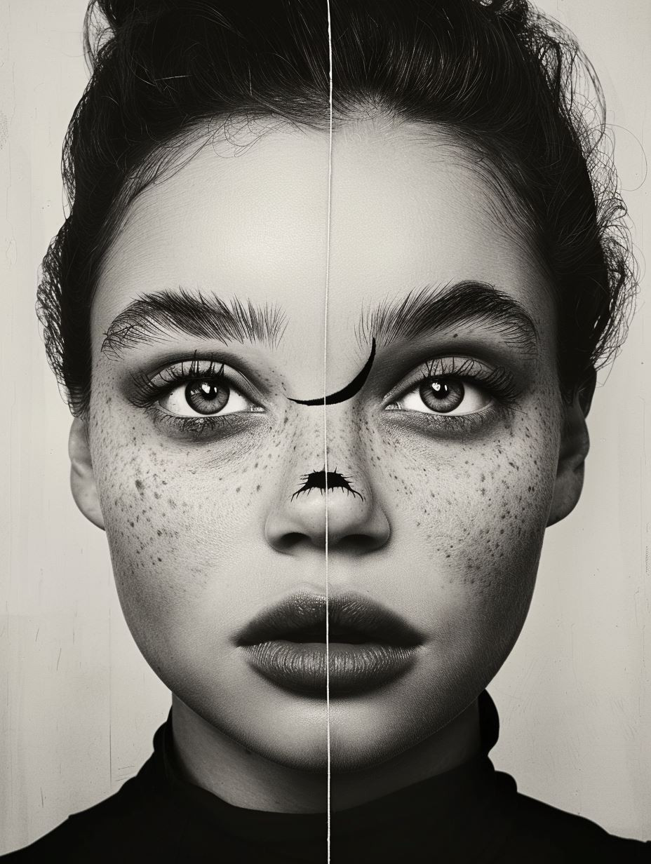 Fragmented Portraits of Surreal Beauty - Image 1