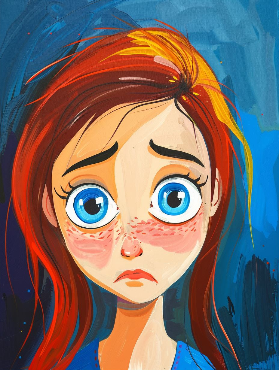 Evolution of a Digital Character Portrait - Image 2