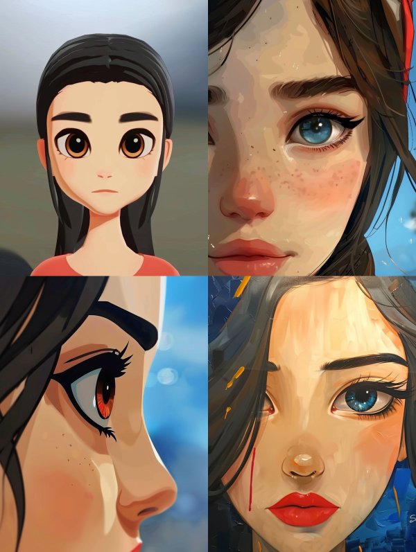 Modern Digital Portrait Art Styles