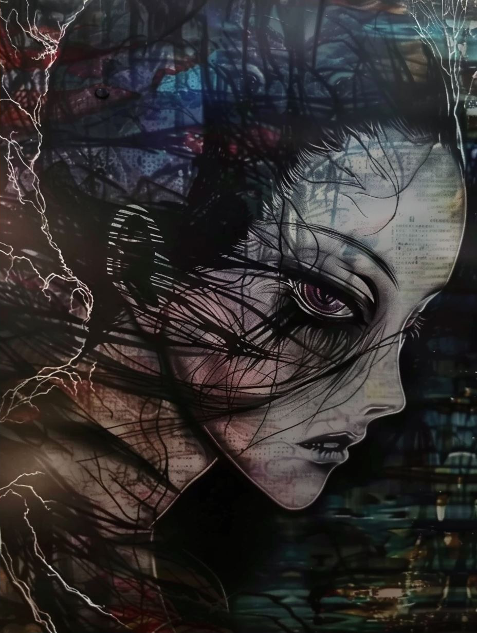 Weathered Soul Digital Portrait - Image 2