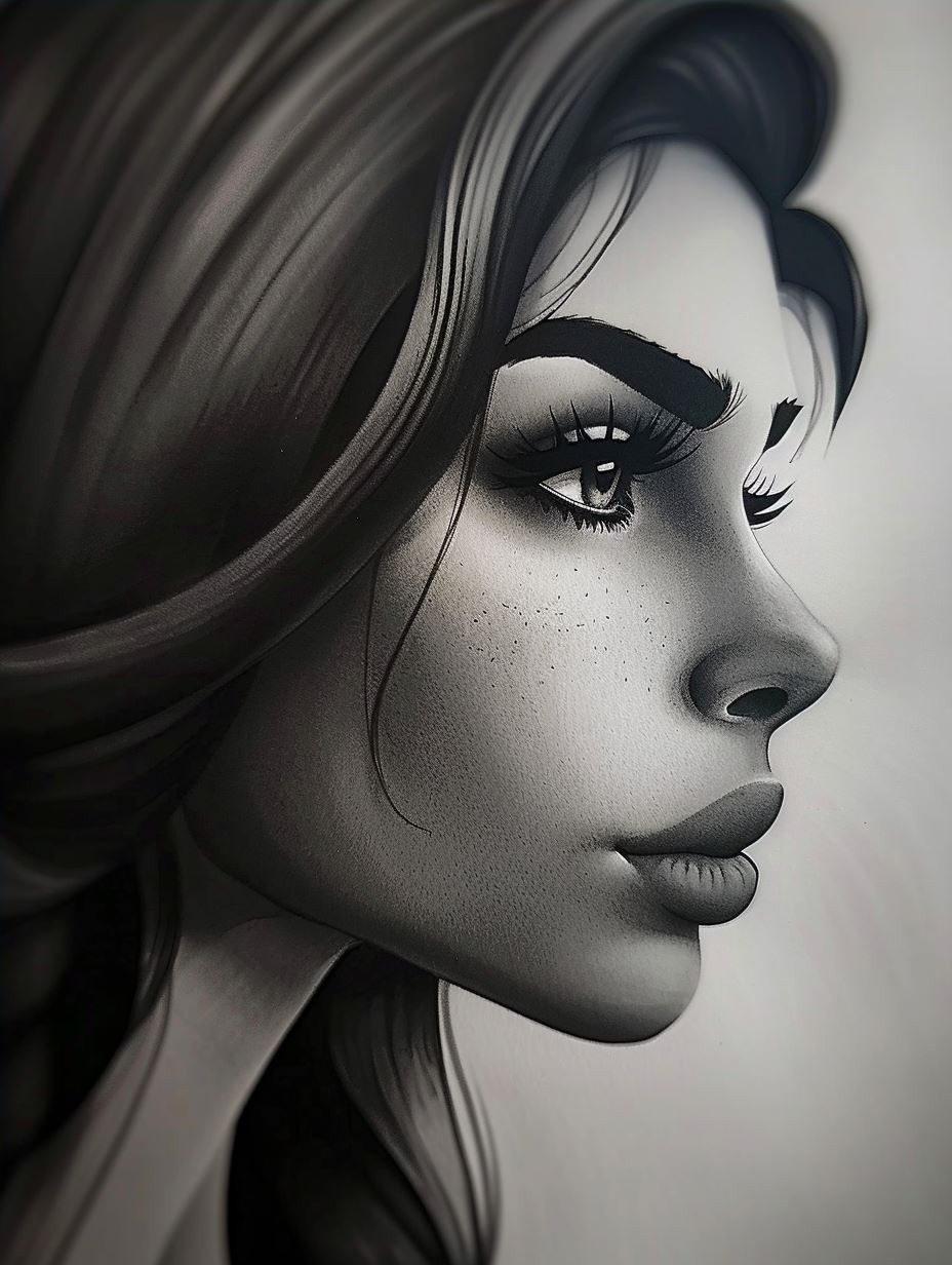 Neon Dual Tone Portrait - Image 4