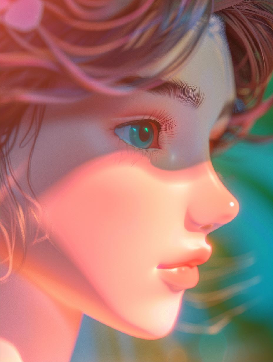 Ethereal Visions of Anime Beauty - Image 2