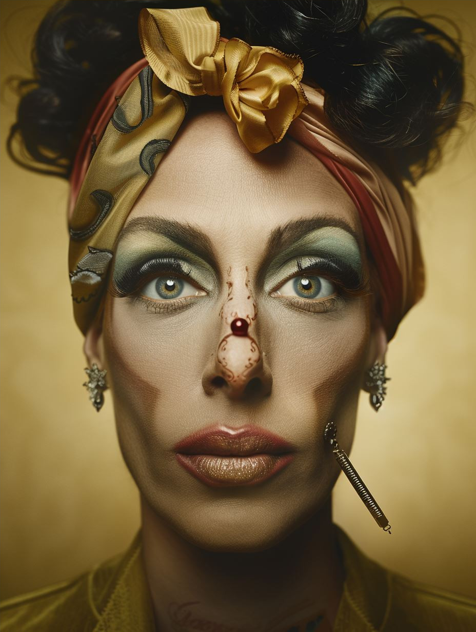 Haunting Gaze Cinematic Portraits - Image 4