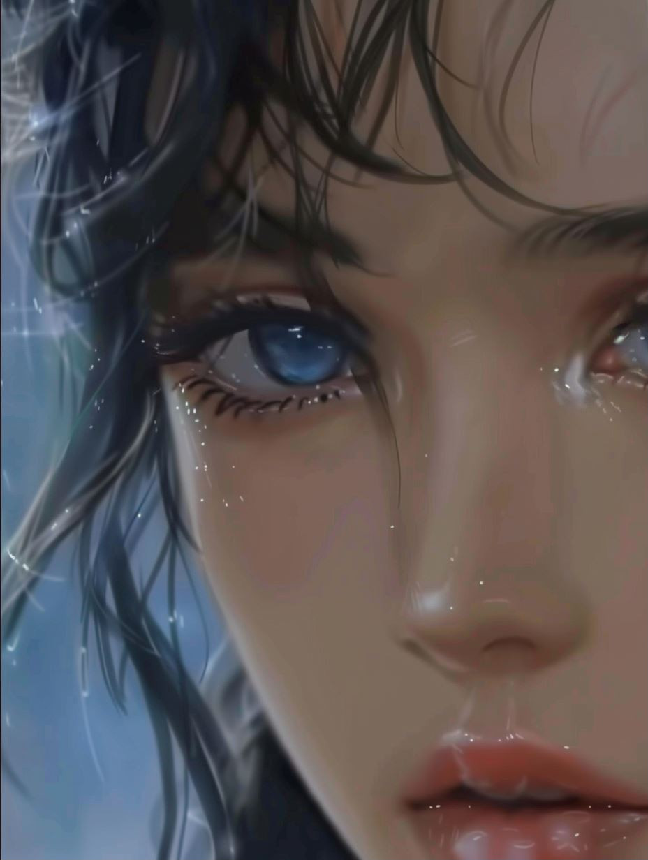 Azure Gaze Etherealism - Image 1