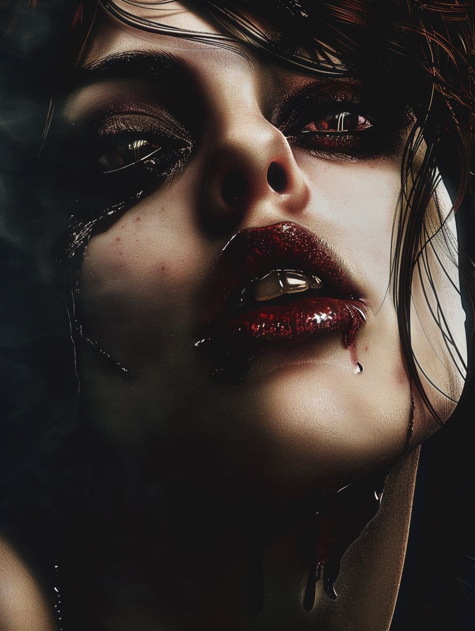 Dark Cinematic Gothic Portrait - Image 3