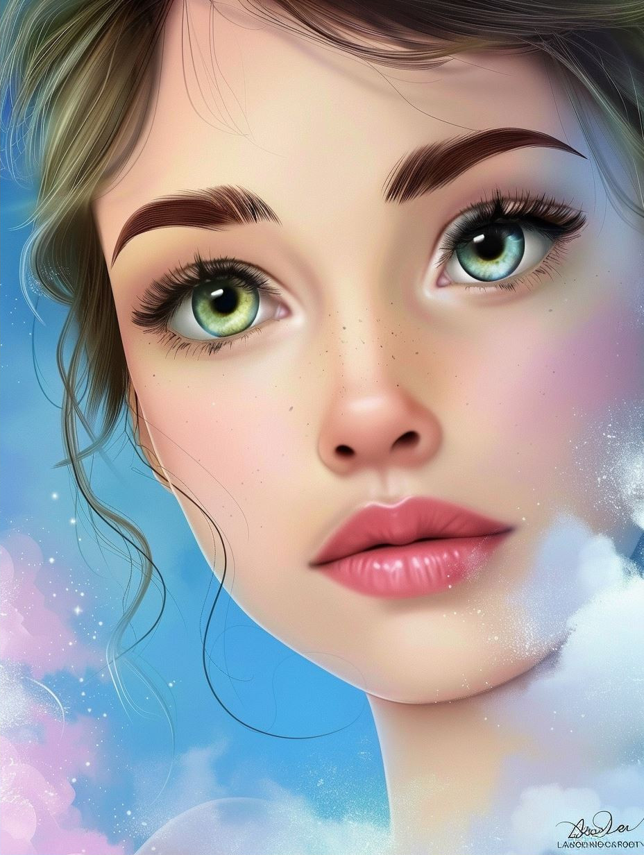 Ethereal Digital Portraiture Collection - Image 2