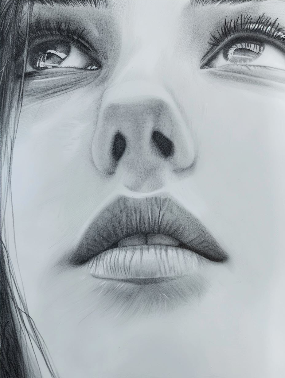 Ethereal Portraits in Dual Mediums - Image 4