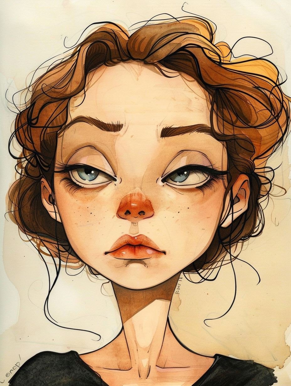 Emotional Digital Portrait Studies - Image 4