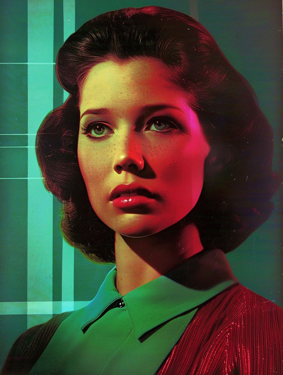 Neon Noir Cinematic Portraits - Image 2