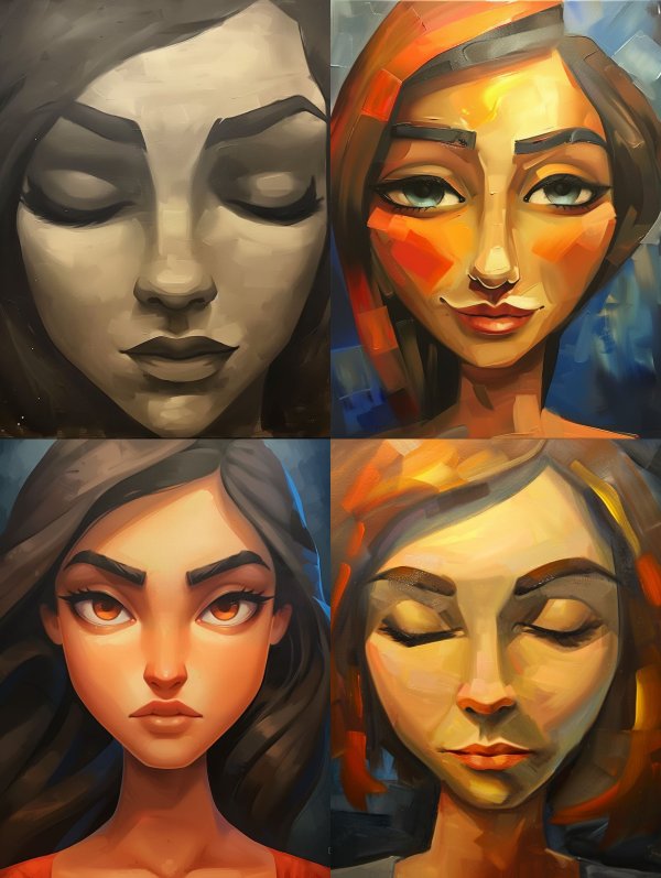 Four Faces of Emotional Contrast