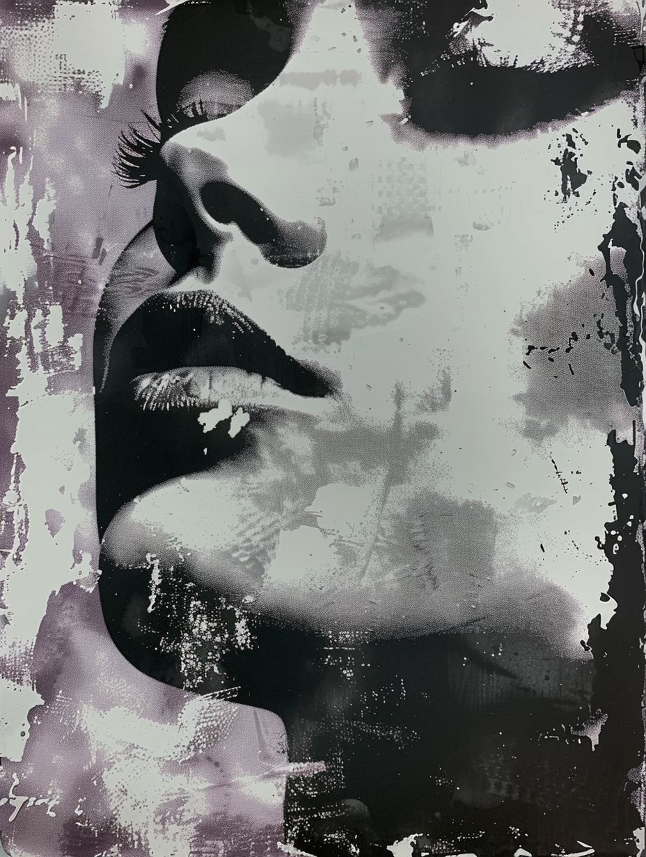 Ethereal Purple Noir Portraits - Image 3