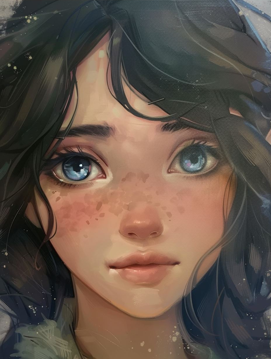 Soft Ethereal Digital Portraiture - Image 3