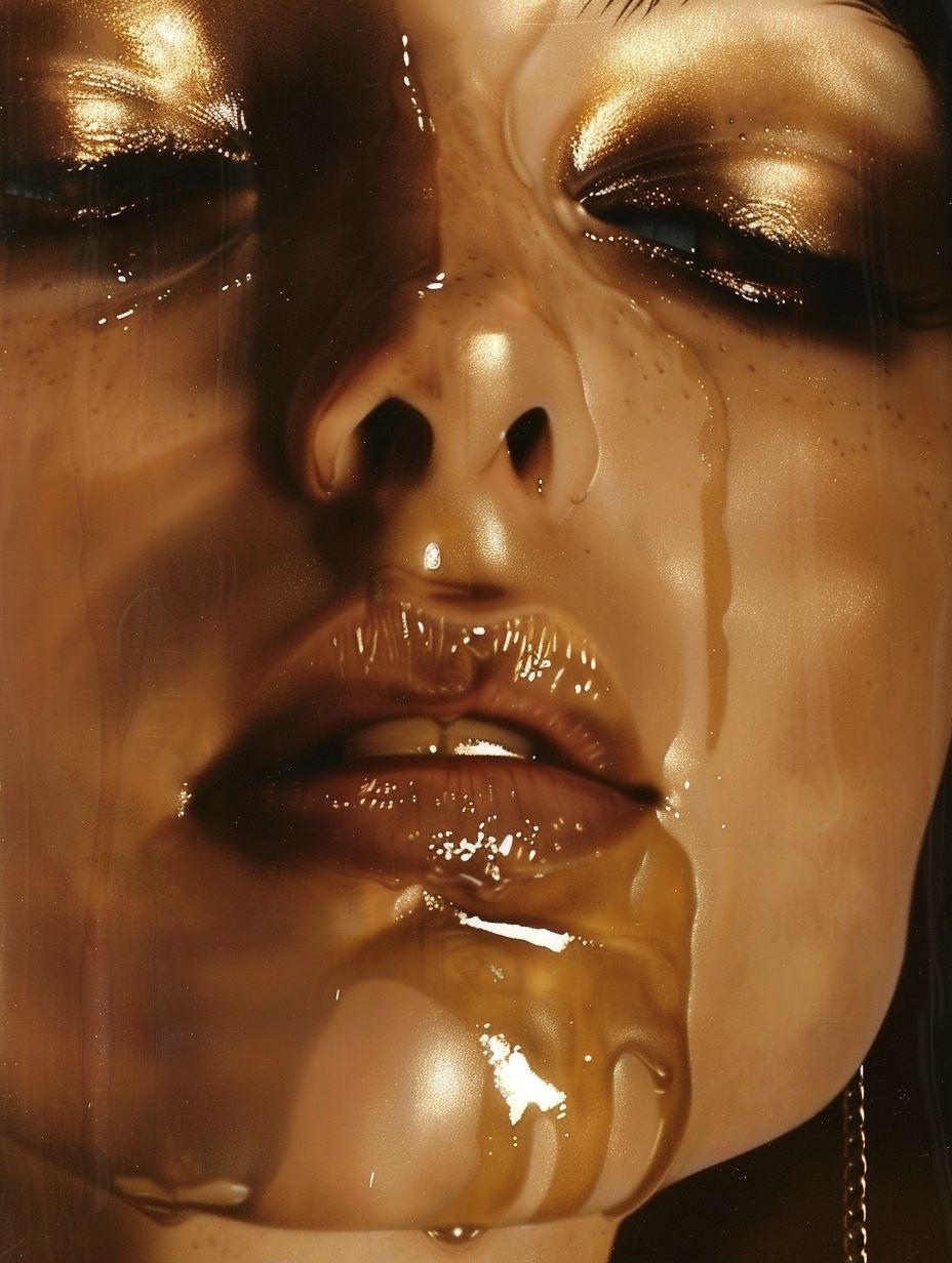 Golden Viscous Glow - Image 1