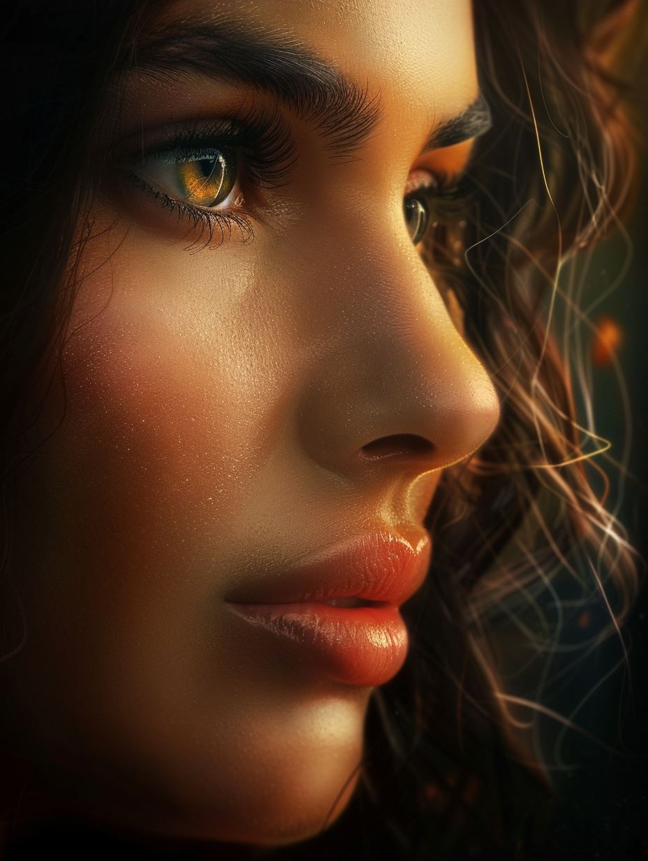 Emotional Portraits of a Mysterious Woman - Image 3