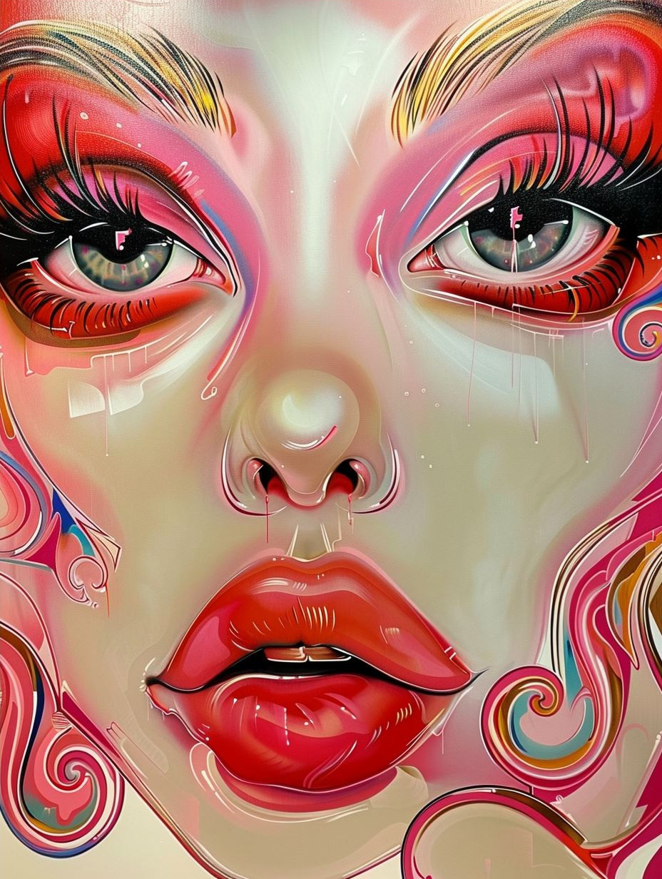 Surreal Ethereal Portrait Art - Image 4