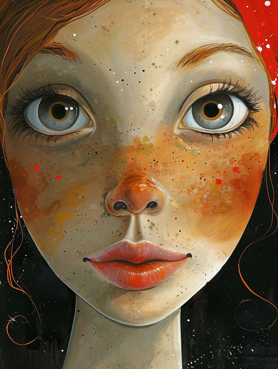 Ethereal Portraits of Painted Souls - Image 3