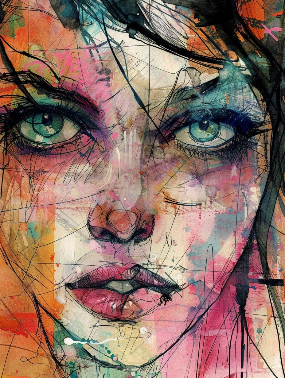 Abstract Fragments of Feminine Soul - Image 1