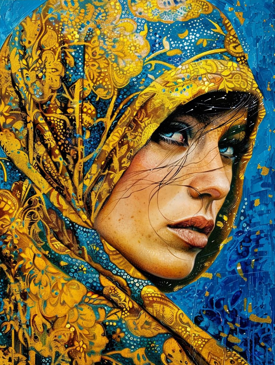 Ethereal Visions of Golden Femininity - Image 4