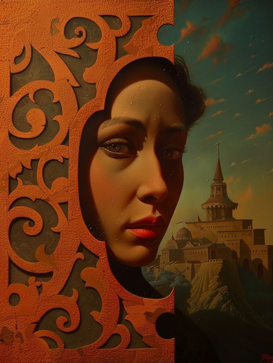 Surrealist Portraits of Divided Light - Image 3